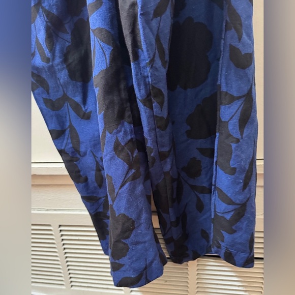 Kate Spade X Target Classic Rose Navy Blue Black Floral
Linen Blend Jumpsuit 6 - Picture 7 of 15